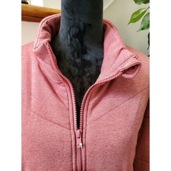 Three Dots Women's Pink Polyester Long Sleeve Full Zip Front Casual Jacket 2XL - Picture 5 of 11